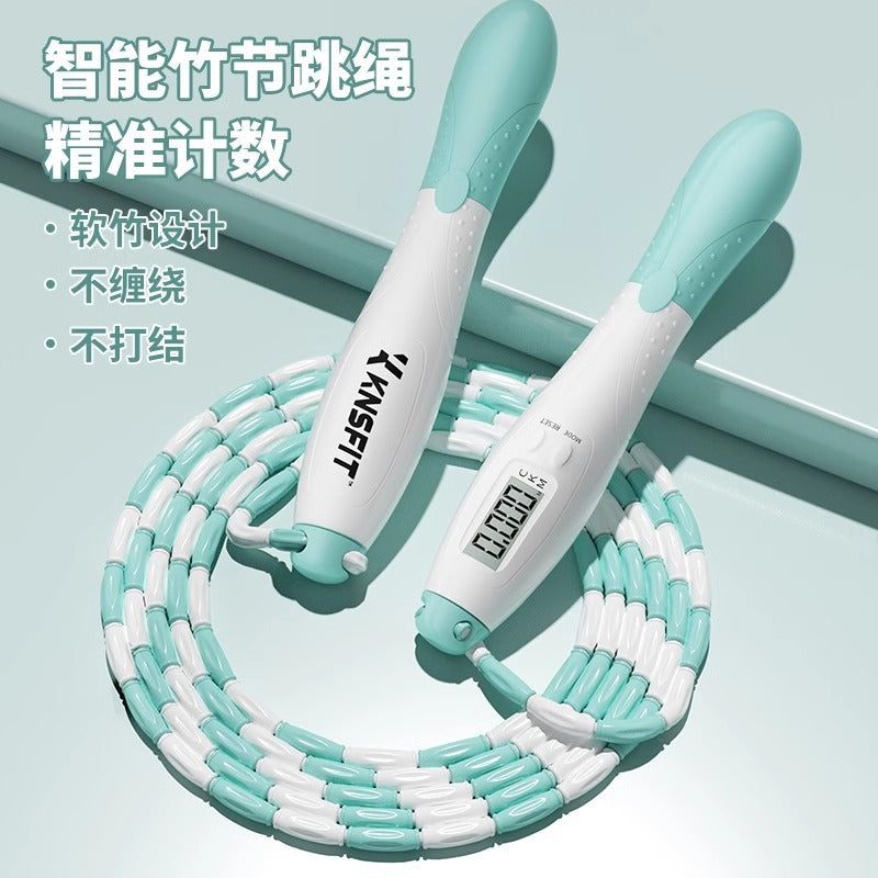 BambouJump™ – Corde à Sauter Enfant | Compteur Électronique
