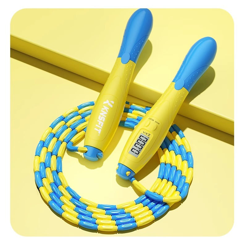 BambouJump™ – Corde à Sauter Enfant | Compteur Électronique