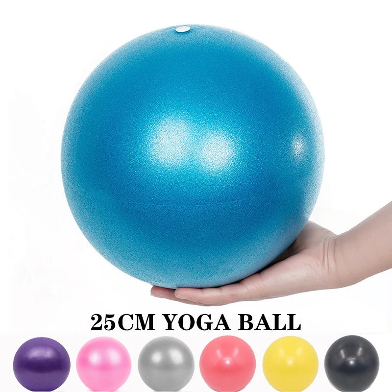 Mini ballon de Yoga, 25cm, fitness, Pilates, optique, VPN, résistant à la pression, PVC antidérapant, entraînement à domicile
