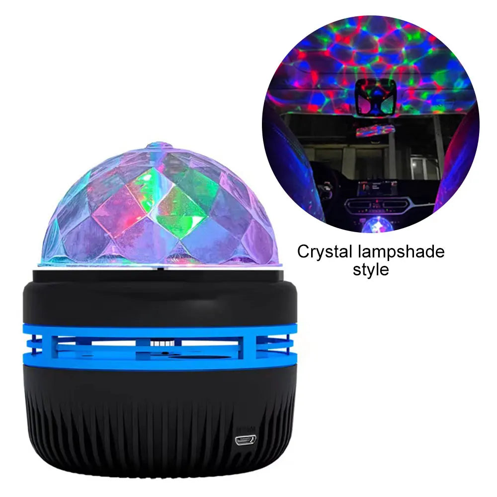 Projecteur Ciel Étoilé LED – Veilleuse Rotative Ambiance Lune