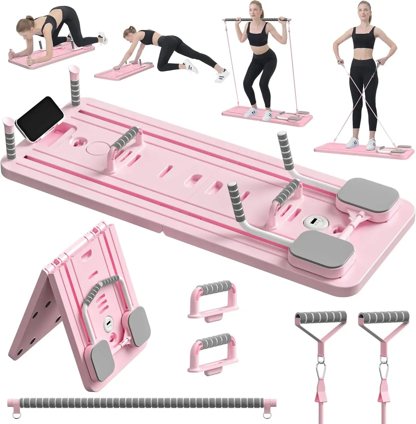 PilatesBoard™ Pro – Planche de Pilates avec Résistance
