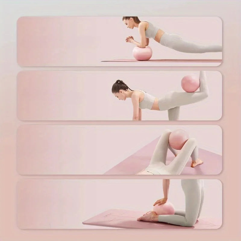 Balle de Yoga pour femmes, Type épais, Anti-explosion, diamètre 25 cm, Pilates, entraînement, Mini balle sculptant les jambes et les hanches