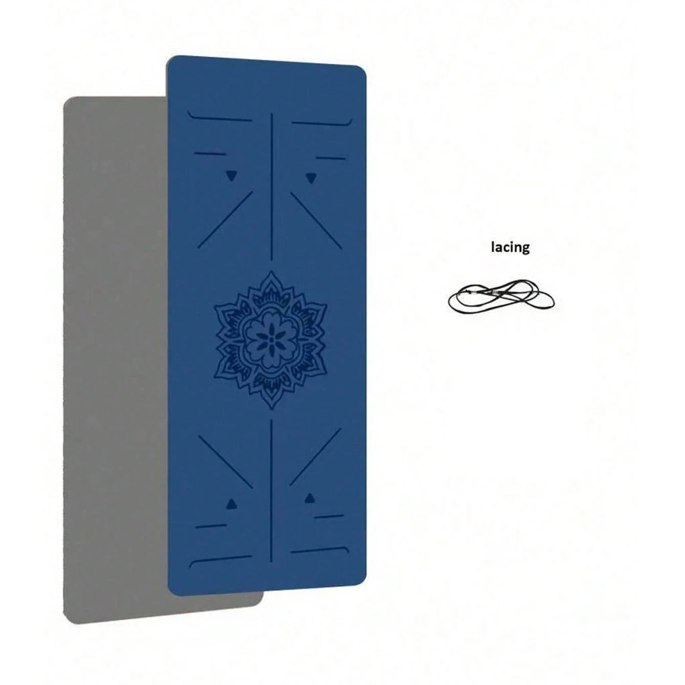 MATS de yoga antidérapants, MATS de fitness Pilates, écologiques, tapis de yoga pour femmes et tapis d'exercice adaptés aux entraînements à domicile