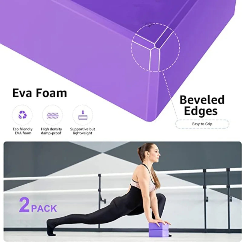 Renfort de Massage de méditation, bloc de Yoga, libération myofasciale, accessoires de Pilates, Cubes d'emballage, exercice à domicile, entraîneur de gymnastique