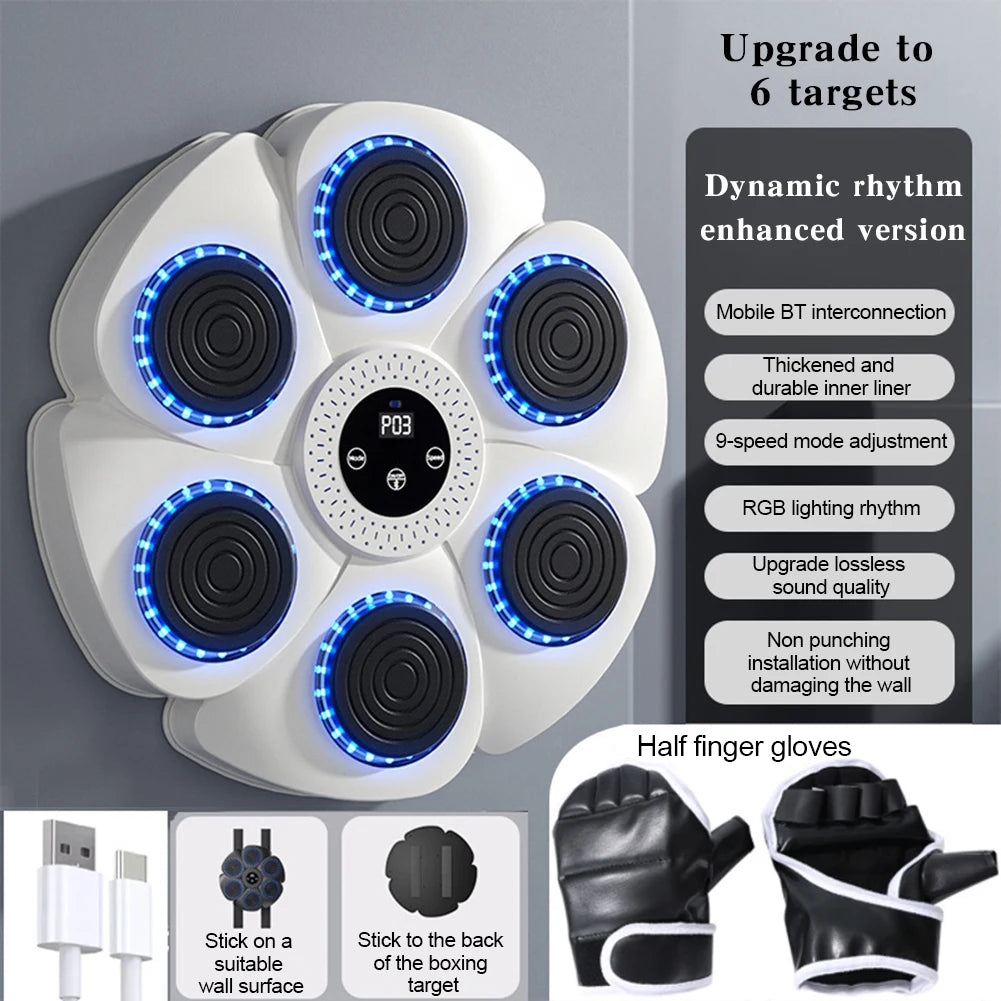 Machine de boxe itude intelligente pour adultes et enfants, entraînement sportif, fitness, entraînement à domicile, entraînement de réponse, cible murale, nouveau