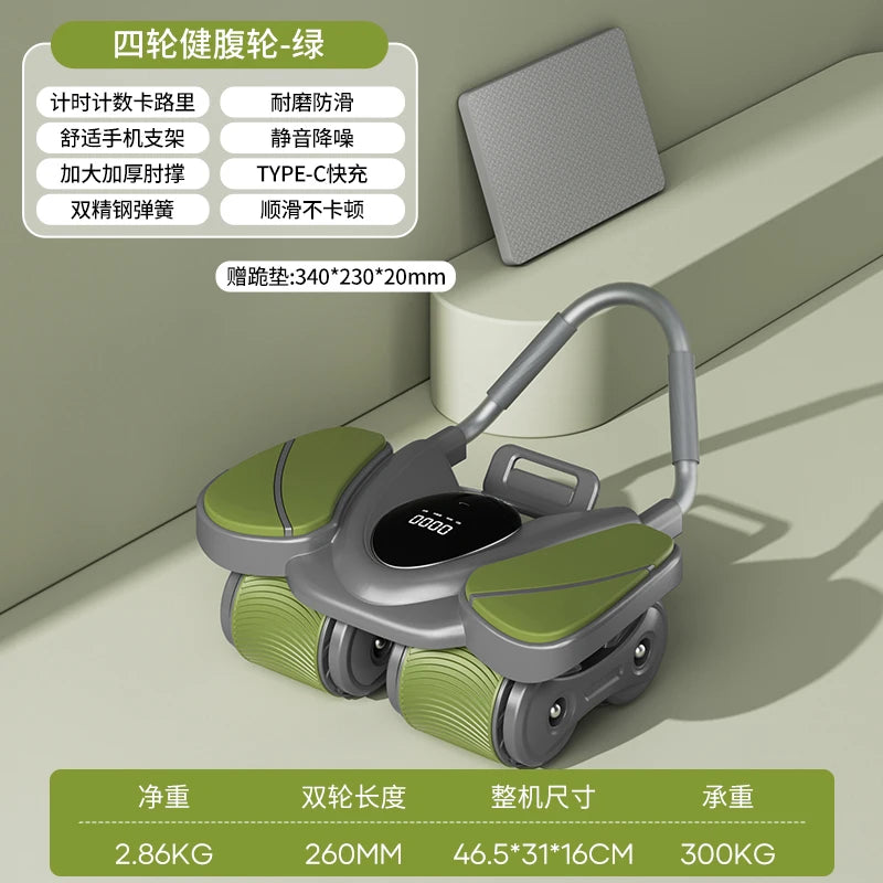 CoreRoller™ – Roue Abdominale à Rebond Automatique