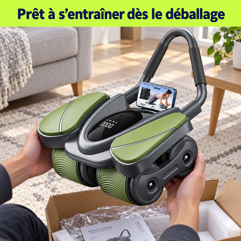 Déballage de la roue abdominale CoreRoller