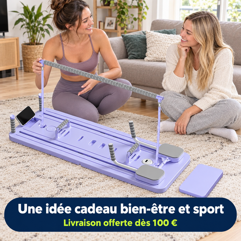 Idée cadeau bien-être et sport : la PilatesBoard Pro, livraison offerte dès 100 €