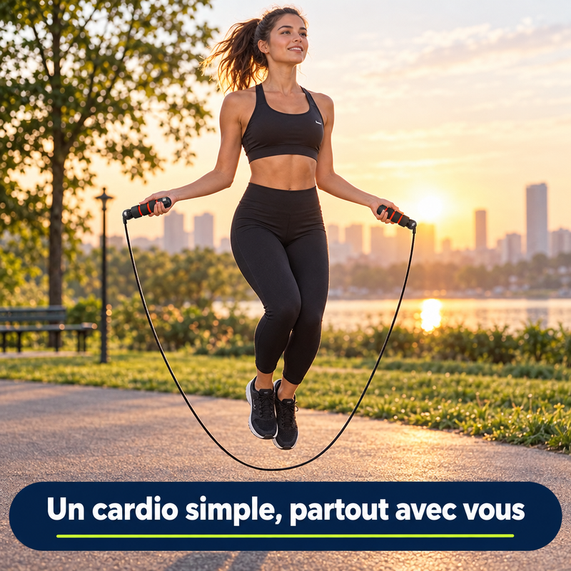 Un cardio simple, partout avec vous : corde SpeedJump