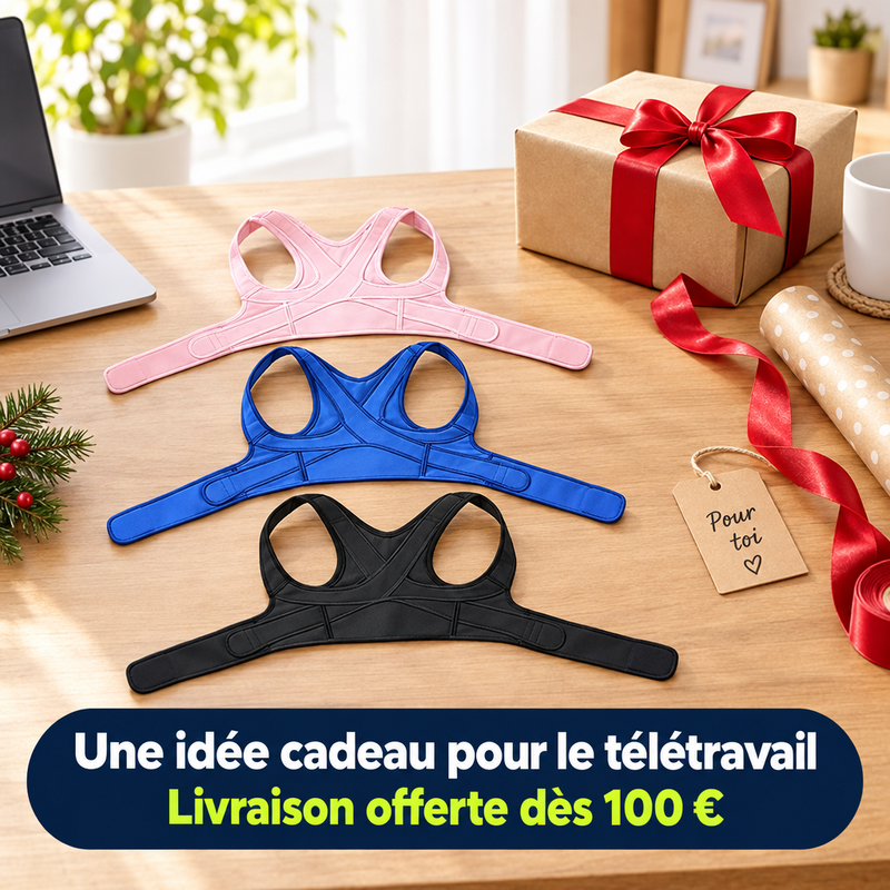 Idée cadeau pour le télétravail : correcteur de posture PosturAlign Pro, livraison offerte dès 100 €
