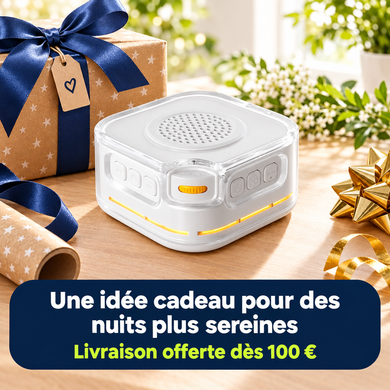 Idée cadeau pour des nuits plus sereines : SomniSon, livraison offerte dès 100 €