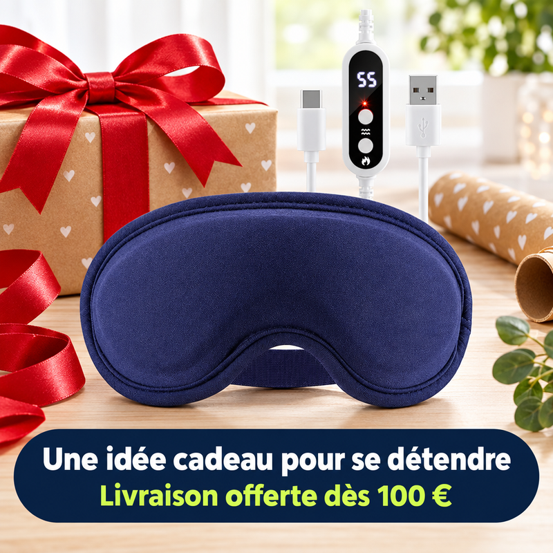 Idée cadeau pour se détendre : masque LumiEye, livraison offerte dès 100 €