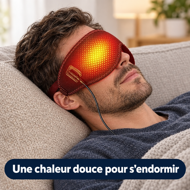 Une chaleur douce pour s'endormir avec le masque chauffant WarmDream