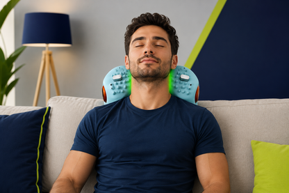 CerviRelief™ Max – Masseur Cervical Chauffant 4-en-1