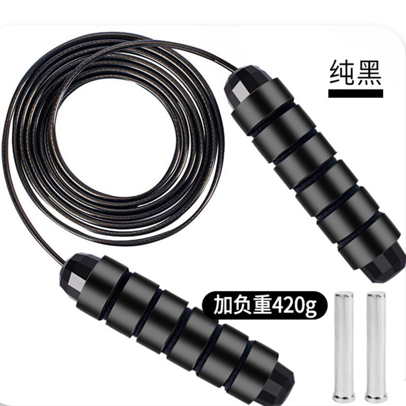 Corde à Sauter Pro – Câble Acier, Lestée, Enfants & Adultes