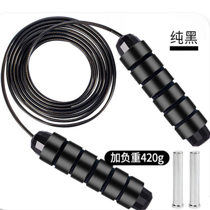 Corde à Sauter Pro – Câble Acier, Lestée, Enfants & Adultes