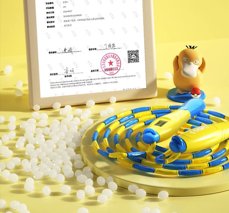 BambouJump™ – Corde à Sauter Enfant | Compteur Électronique
