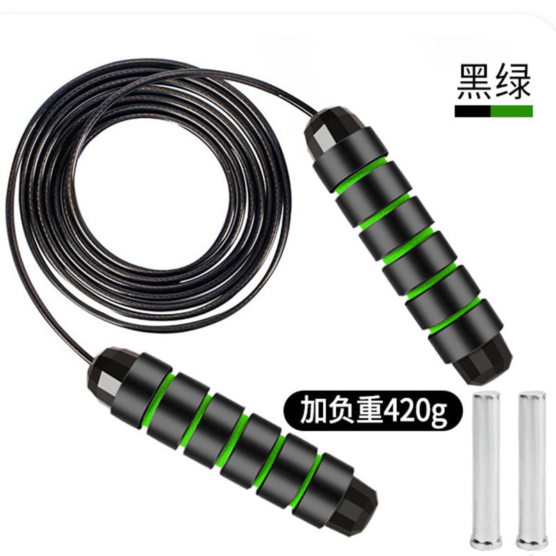 Corde à Sauter Pro – Câble Acier, Lestée, Enfants & Adultes