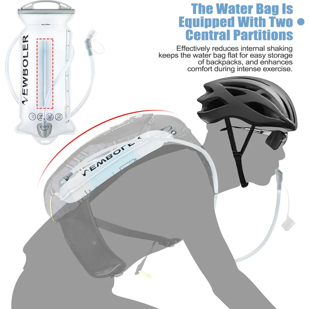 Sac à Dos Hydratation 2L – Running, Cyclisme & Randonnée
