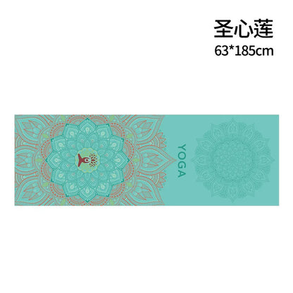 Serviettes de magasin de yoga Serviette de yoga portable antidérapante Ambiante Portable Impression numérique Serviette de yoga Lingettes Serviette de refroidissement de piscine