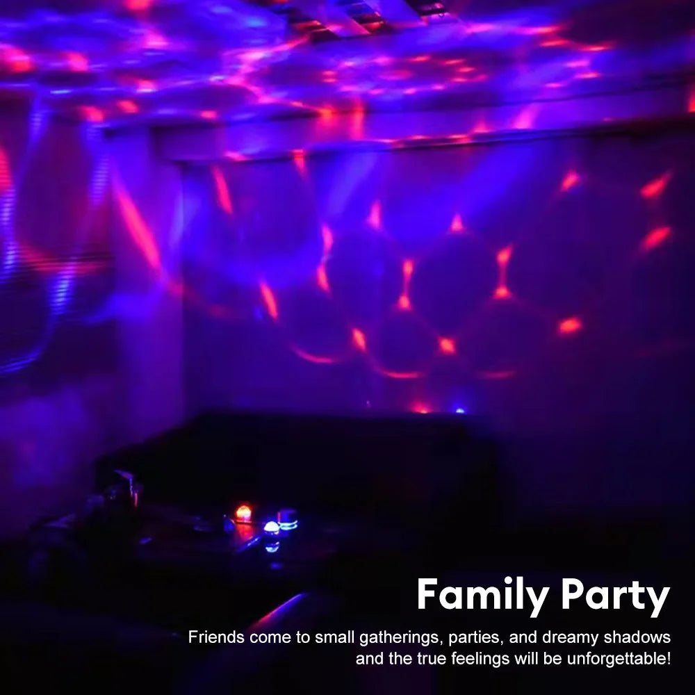 Projecteur Ciel Étoilé LED – Veilleuse Rotative Ambiance Lune