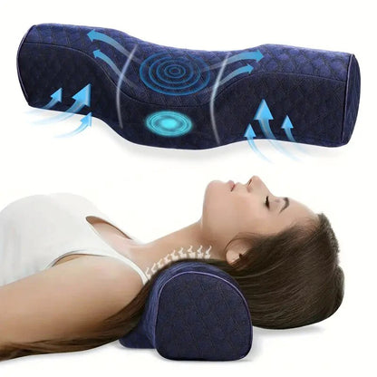 Oreiller Cervical Masseur – Soulagement Douleurs du Cou