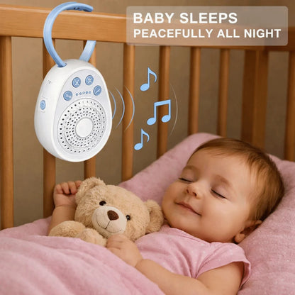 Machine à Bruit Blanc Portable Bébé – 20 Sons, Rechargeable USB