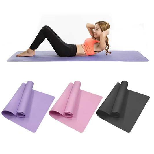 Tapis De Yoga EVA De 4 MM D'Épaisseur Couverture De Tapis De Fitness De Sport Antidérapant Pour L'Exercice De Yoga Et De Pilates Tapis De Gymnastique Équipement De Fitness