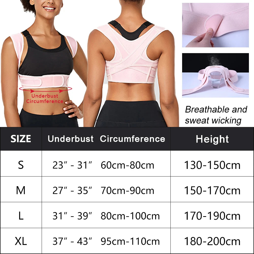 PosturAlign™ Pro – Correcteur de Posture Réglable