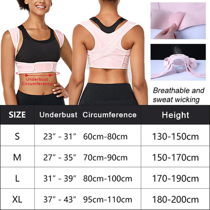 PosturAlign™ Pro – Correcteur de Posture Réglable