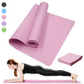 Tapis de Yoga Pilates tapis de Fitness 3/4/6mm d'épaisseur coussin de Yoga antidérapant voyage Fitness tapis d'exercice pour les femmes gymnastique à domicile entraînement au sol