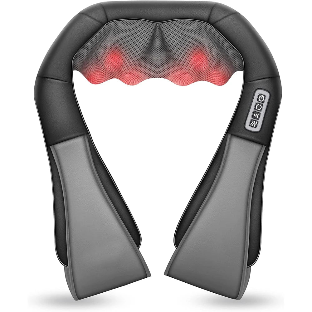 ShiatsuFlex™ – Masseur Shiatsu Chauffant Cou et Épaules