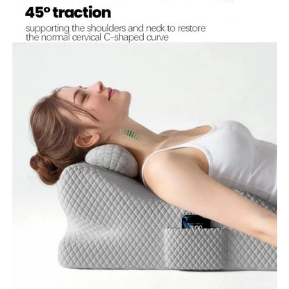 Coussin Lombaire Ergonomique – Lit, Canapé & Bureau