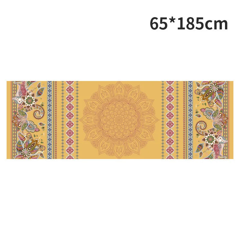 Serviettes de magasin de yoga Serviette de yoga portable antidérapante Ambiante Portable Impression numérique Serviette de yoga Lingettes Serviette de refroidissement de piscine