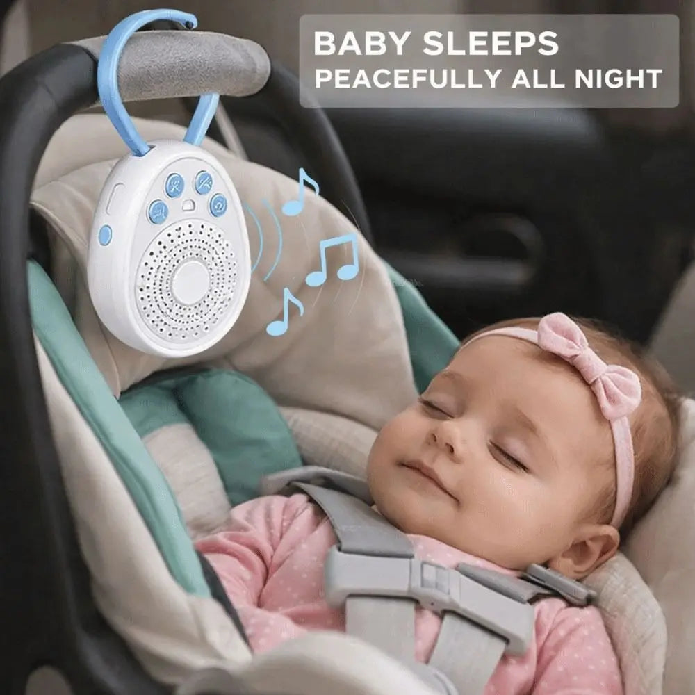 Machine à Bruit Blanc Portable Bébé – 20 Sons, Rechargeable USB