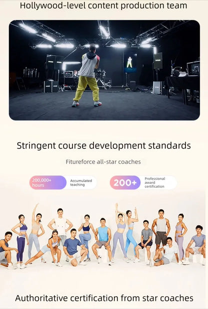 Boîte magique de fitness AI, exercice intelligent par stimulation sensorielle, projection TV, console de jeu, machine de danse, équipement de fitness à domicile