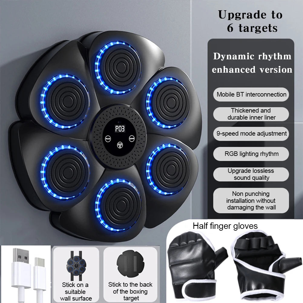 Machine de boxe itude intelligente pour adultes et enfants, entraînement sportif, fitness, entraînement à domicile, entraînement de réponse, cible murale, nouveau
