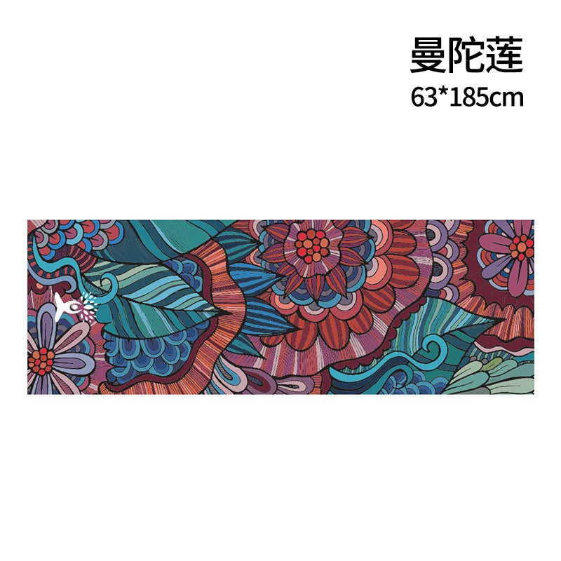 Serviettes de magasin de yoga Serviette de yoga portable antidérapante Ambiante Portable Impression numérique Serviette de yoga Lingettes Serviette de refroidissement de piscine