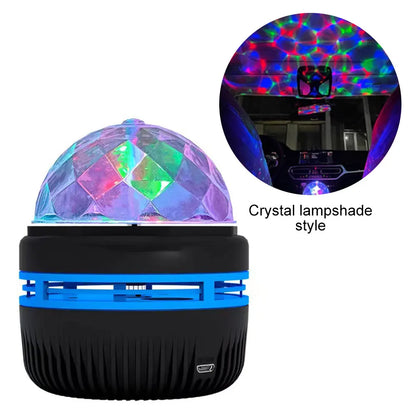 Projecteur Ciel Étoilé LED – Veilleuse Rotative Ambiance Lune