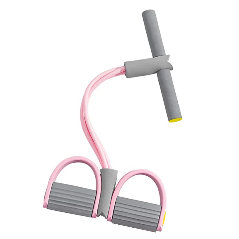 Bandes de résistance, extracteur de pédale de Yoga à 4 tubes, corde de traction élastique, équipement de Fitness pour l'entraînement de l'abdomen, de la taille et des bras
