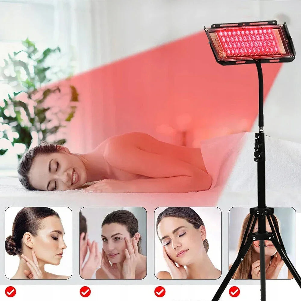 Lampe Luminothérapie Rouge 96 LED – Corps Entier 660nm & 850nm