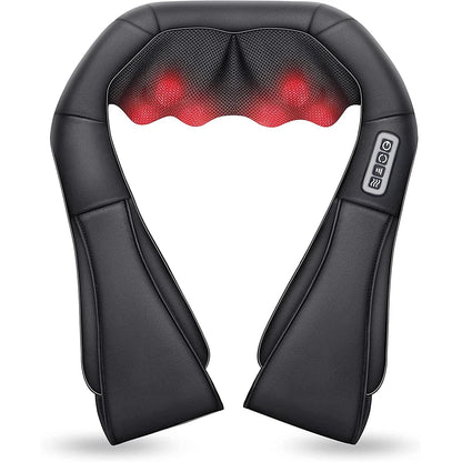 ShiatsuFlex™ – Masseur Shiatsu Chauffant Cou et Épaules