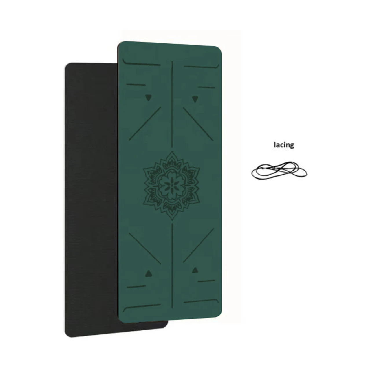 MATS de yoga antidérapants, MATS de fitness Pilates, écologiques, tapis de yoga pour femmes et tapis d'exercice adaptés aux entraînements à domicile