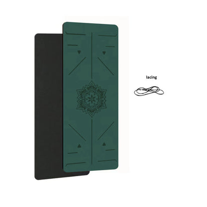 MATS de yoga antidérapants, MATS de fitness Pilates, écologiques, tapis de yoga pour femmes et tapis d'exercice adaptés aux entraînements à domicile