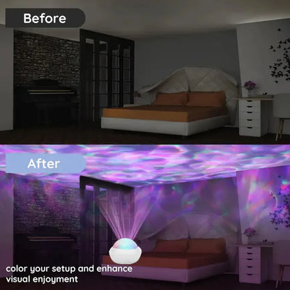 Projecteur Aurora RGB – Lumière Atmosphère 360° USB