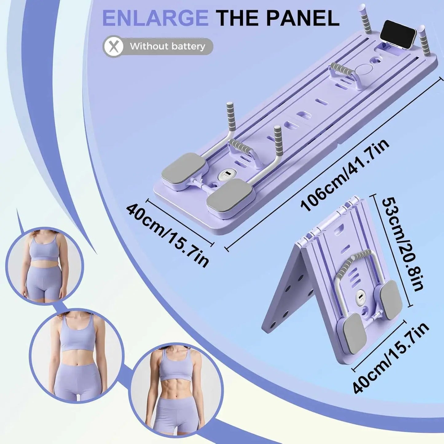 PilatesBoard™ Pro – Planche de Pilates avec Résistance