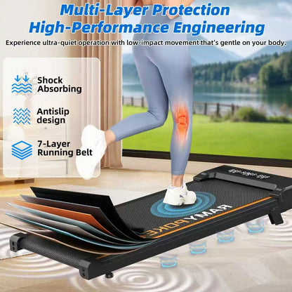 WalkForce™ Pro – Tapis de Marche Pliable Inclinable