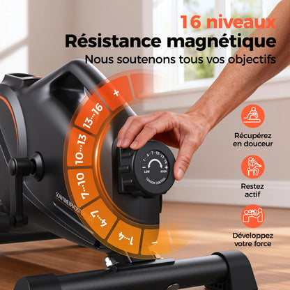 Mini Vélo d'Exercice YOSUDA – Pédalier Sous Bureau Silencieux