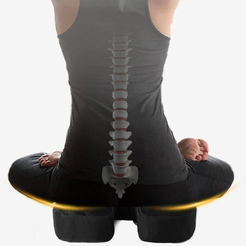Coussin Siège Ergonomique – Soulagement Coccyx & Fessiers