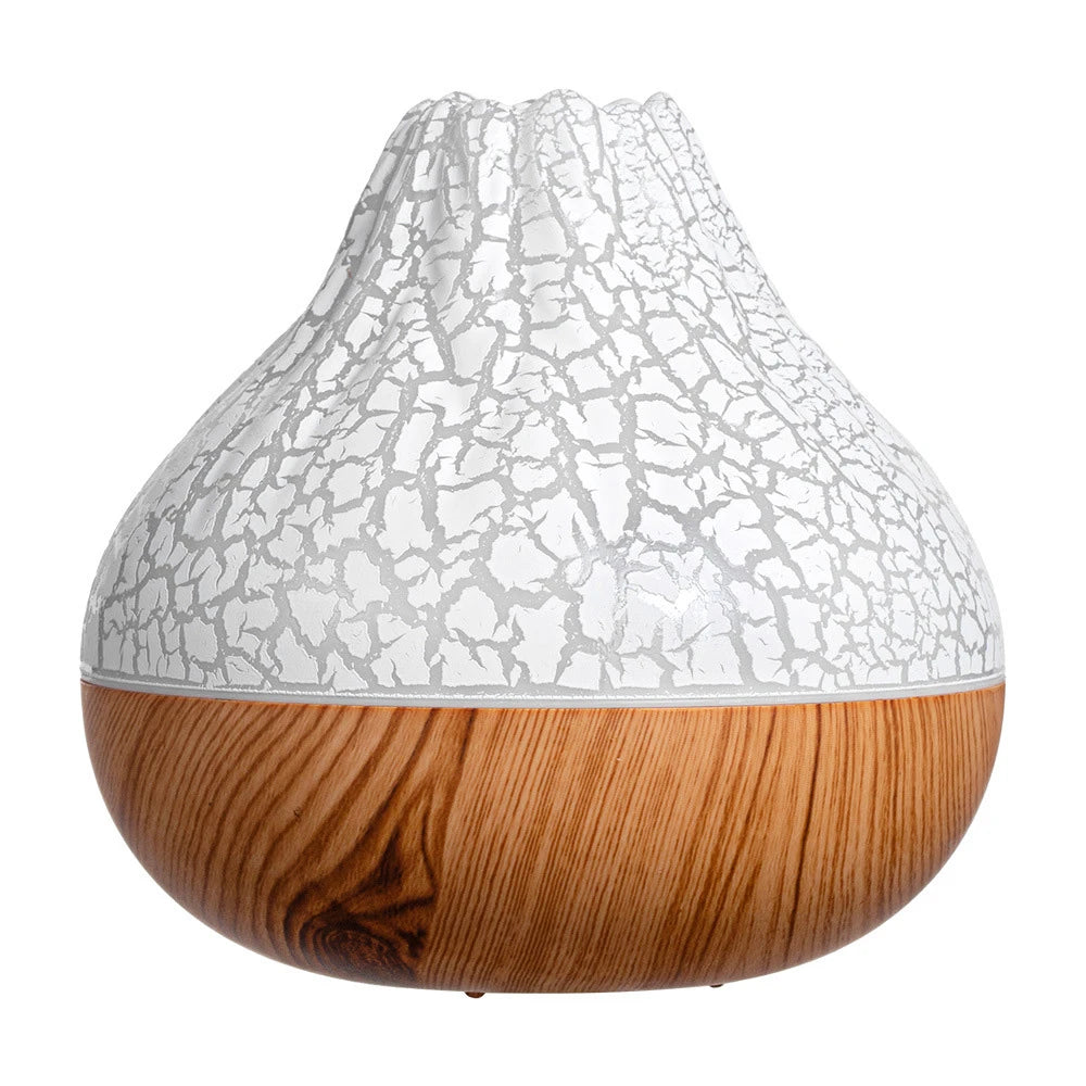 Humidificateur Volcanique 300ml – Diffuseur Aromàthérapie & Veilleuse 7 Couleurs